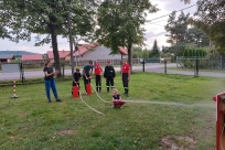 Zabawa na świeżym powietrzu w Kozakowicach